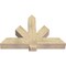 Ekena Millwork Kennewick Rough Sawn Timber Gable Bracket, Douglas Fir, 48"W x 32"H x 6"D x 6"F, 16/12 Pitch GBW048X32X0606KEN00RDF - alternate 5